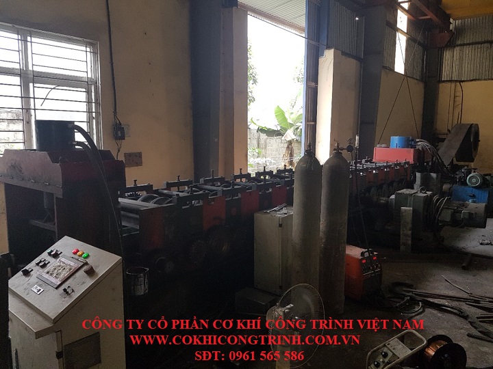 Cơ sở vật chất máy móc thiết bị Công ty CP Cơ khí Công trình Việt Nam